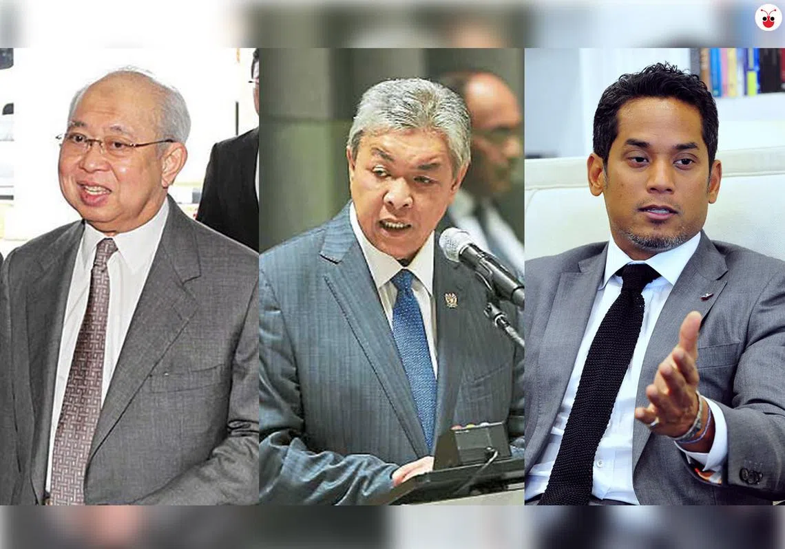 图为拉沙里、阿末扎希 、凯利。（薛渤杨制图） 