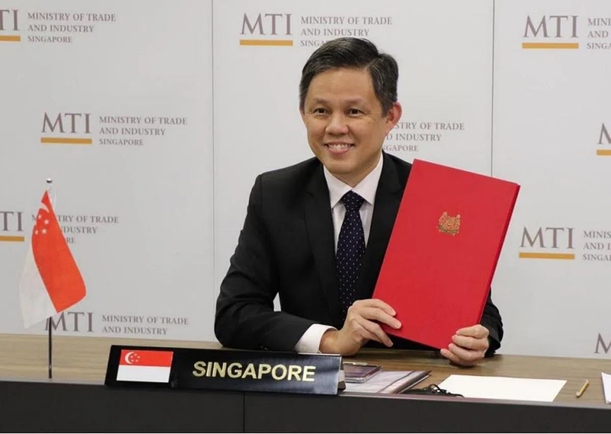  贸工部长陈振声。（贸工部提供） 