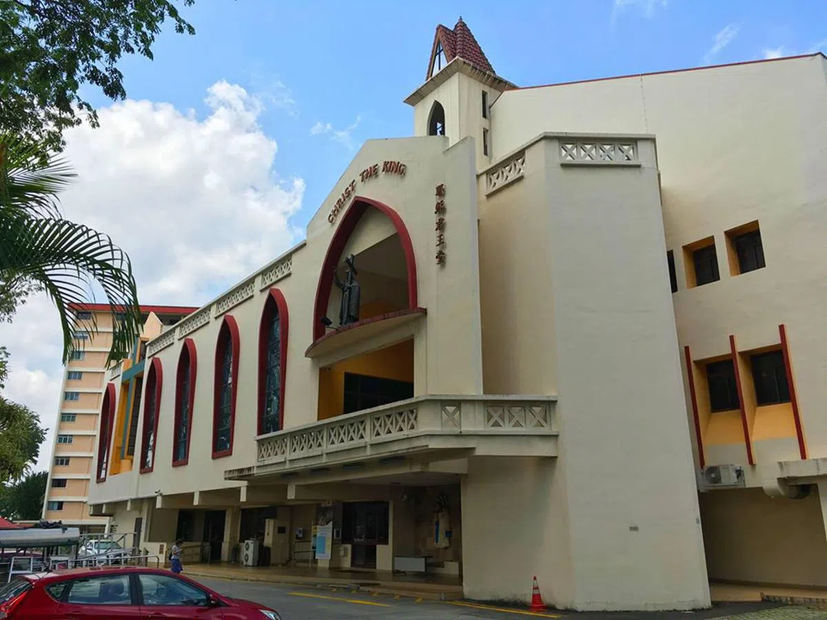  Church of Christ the King教堂。（Church of Christ the King面簿） 