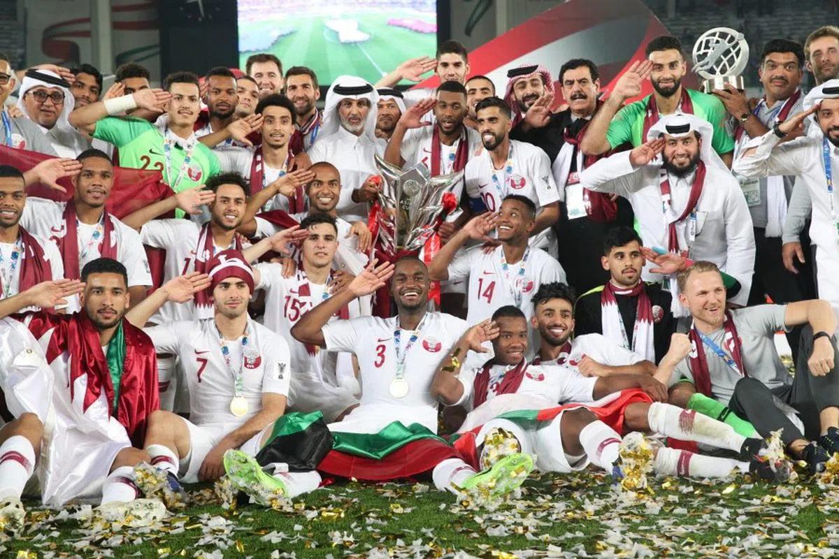 卡塔尔在2019年亚洲杯决赛爆冷击败日本夺冠。（AFC Asian Cup脸书）