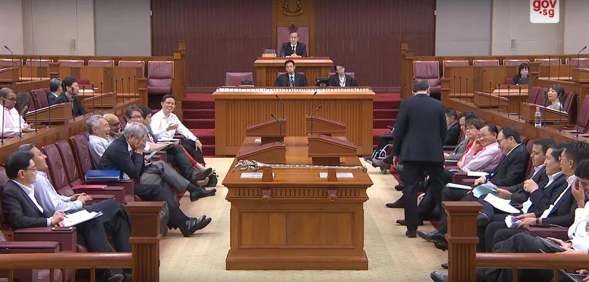  全场笑翻。（视频截图） 