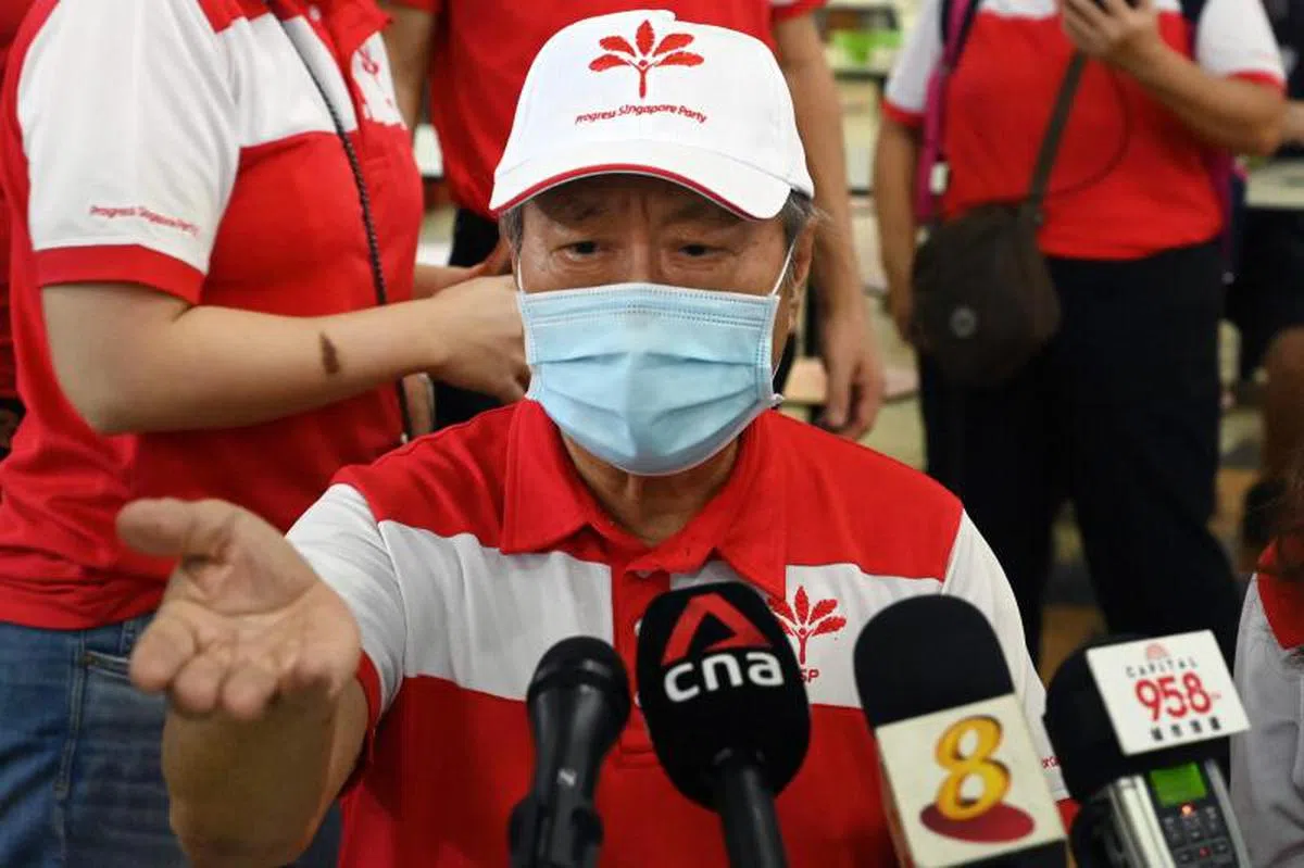  前进党党魁陈清木。（法新社） 