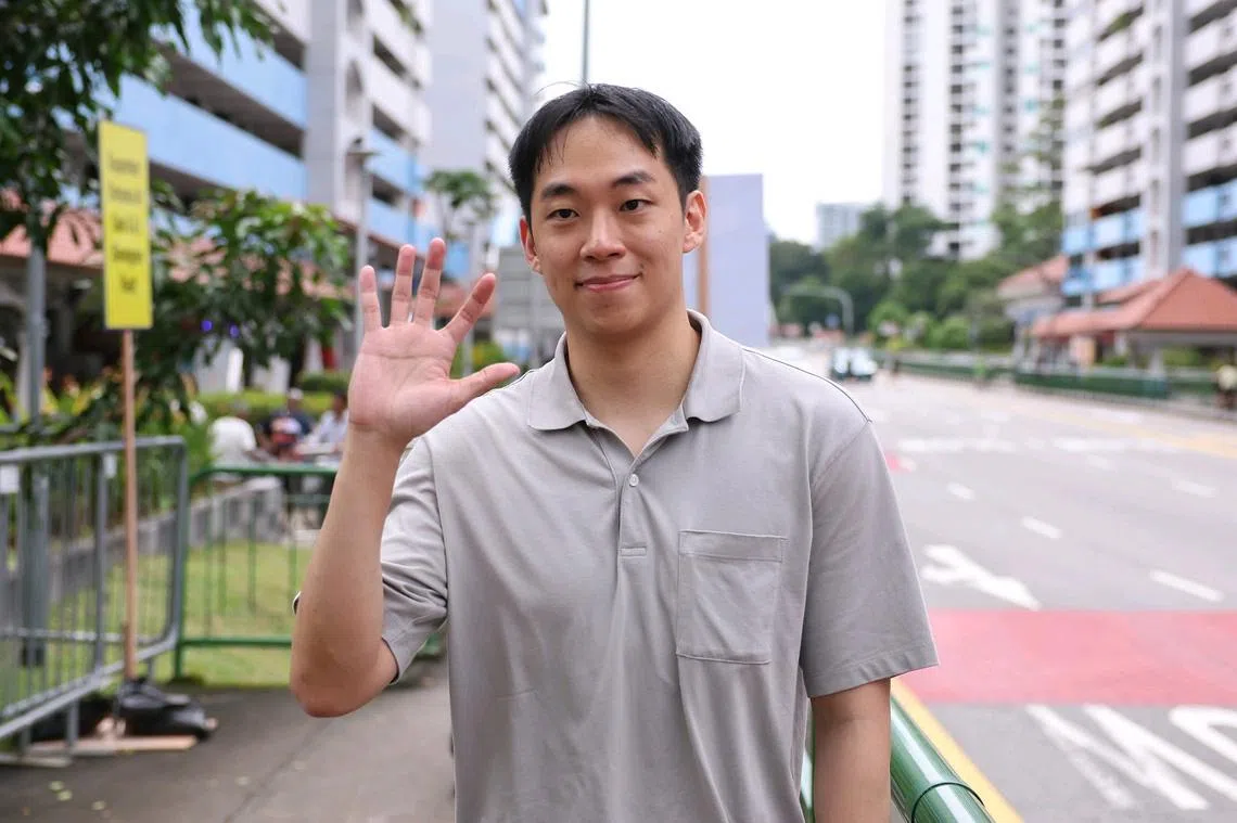 无党籍人士劳家强。（海峡时报）