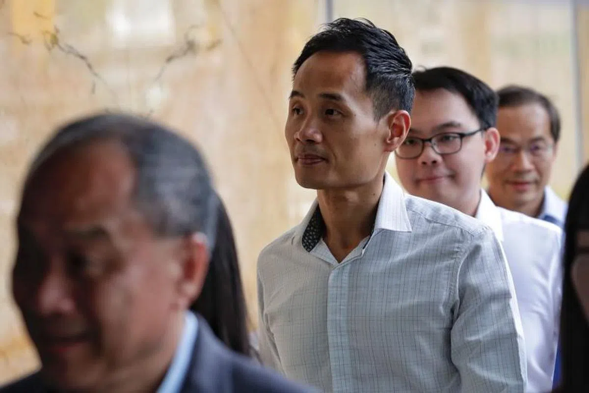  阿裕尼—后港市镇会理事符策涫。（海峡时报） 