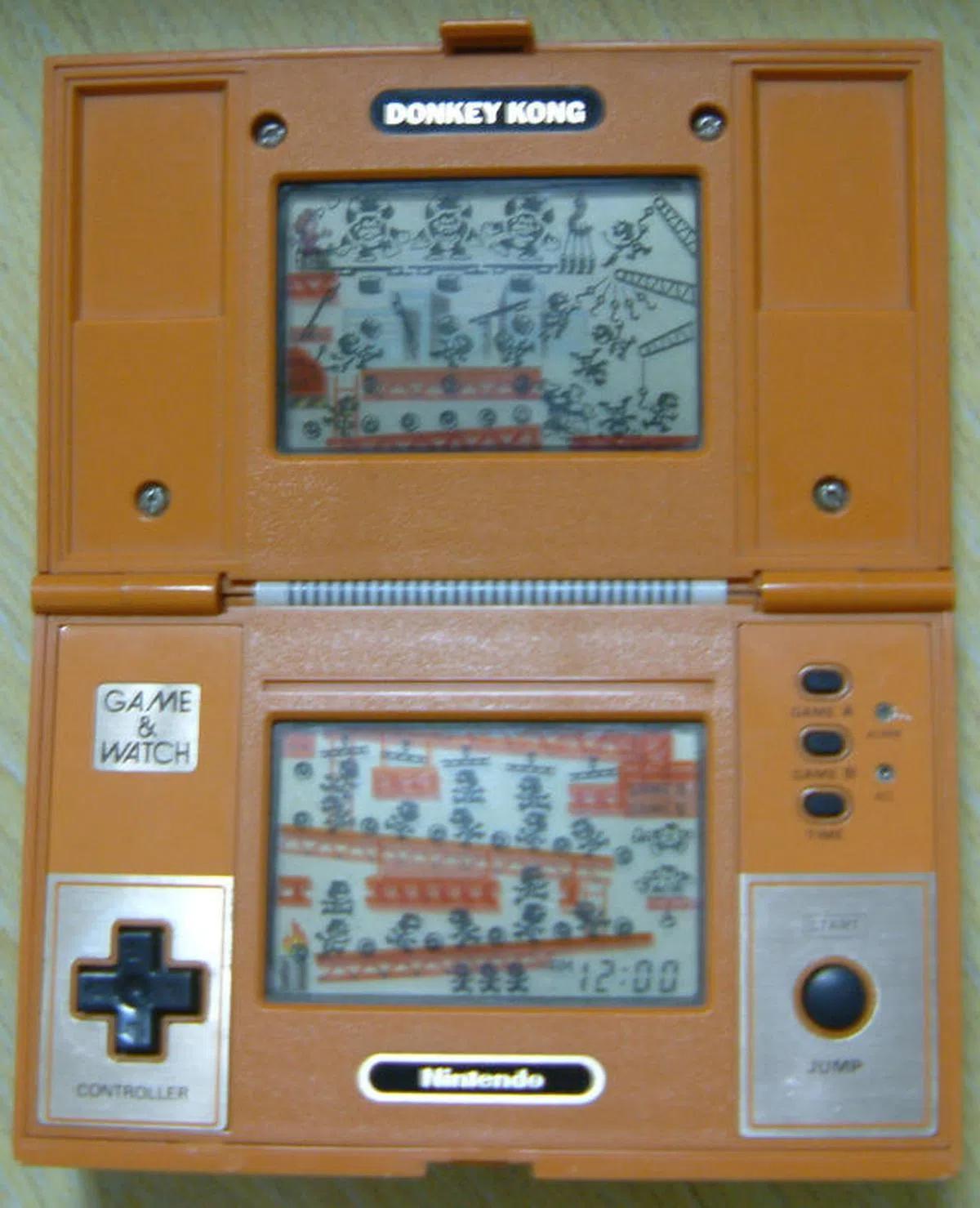 任天堂Game and Watch的《大金刚》游戏。（KESTREL LEE）