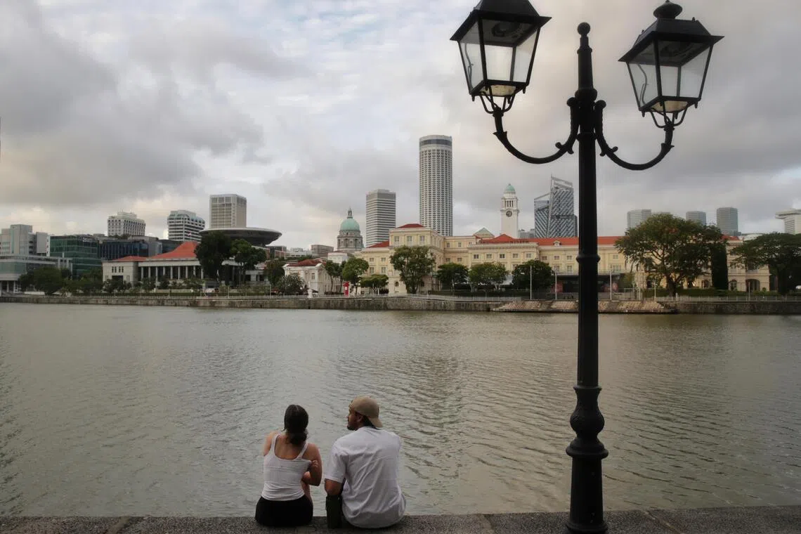 新加坡河是约会圣地。