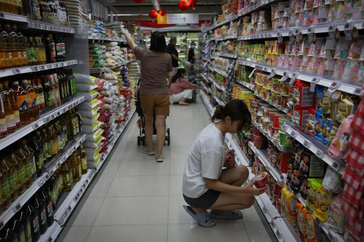 2023年是通胀严重的一年。（海峡时报）