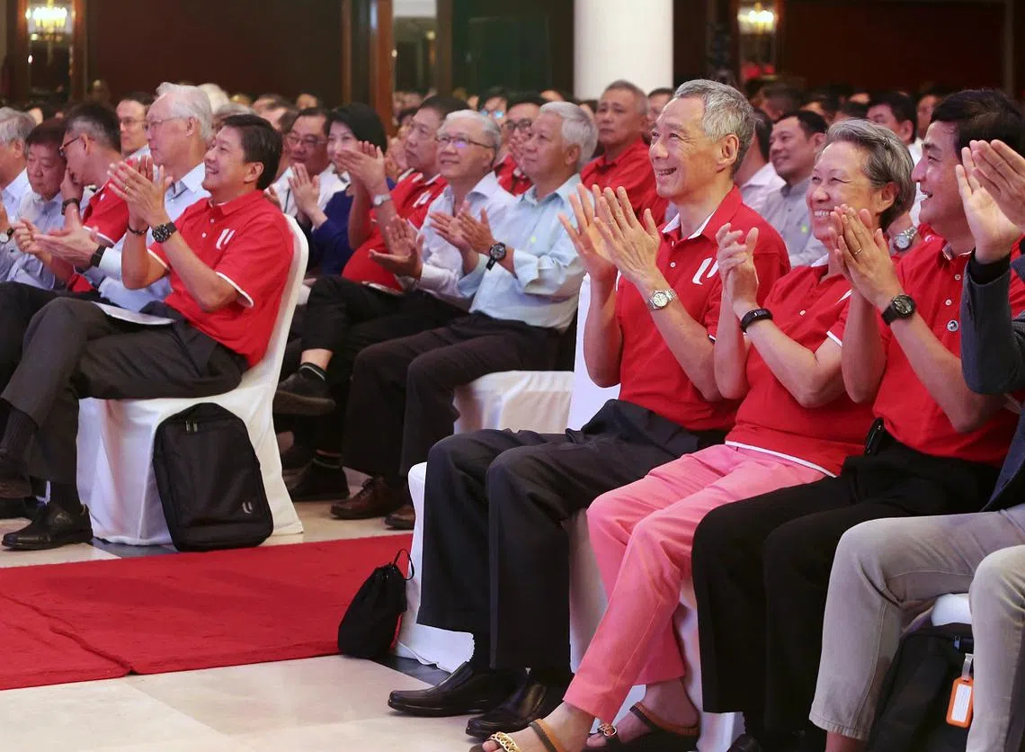 全国职工总会四年一度的大会。（联合早报）