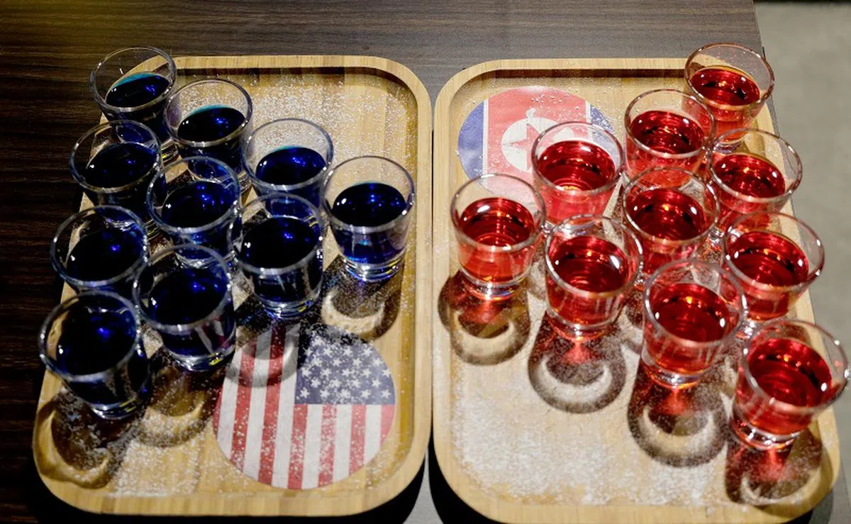  特金鸡尾酒。（联合早报） 