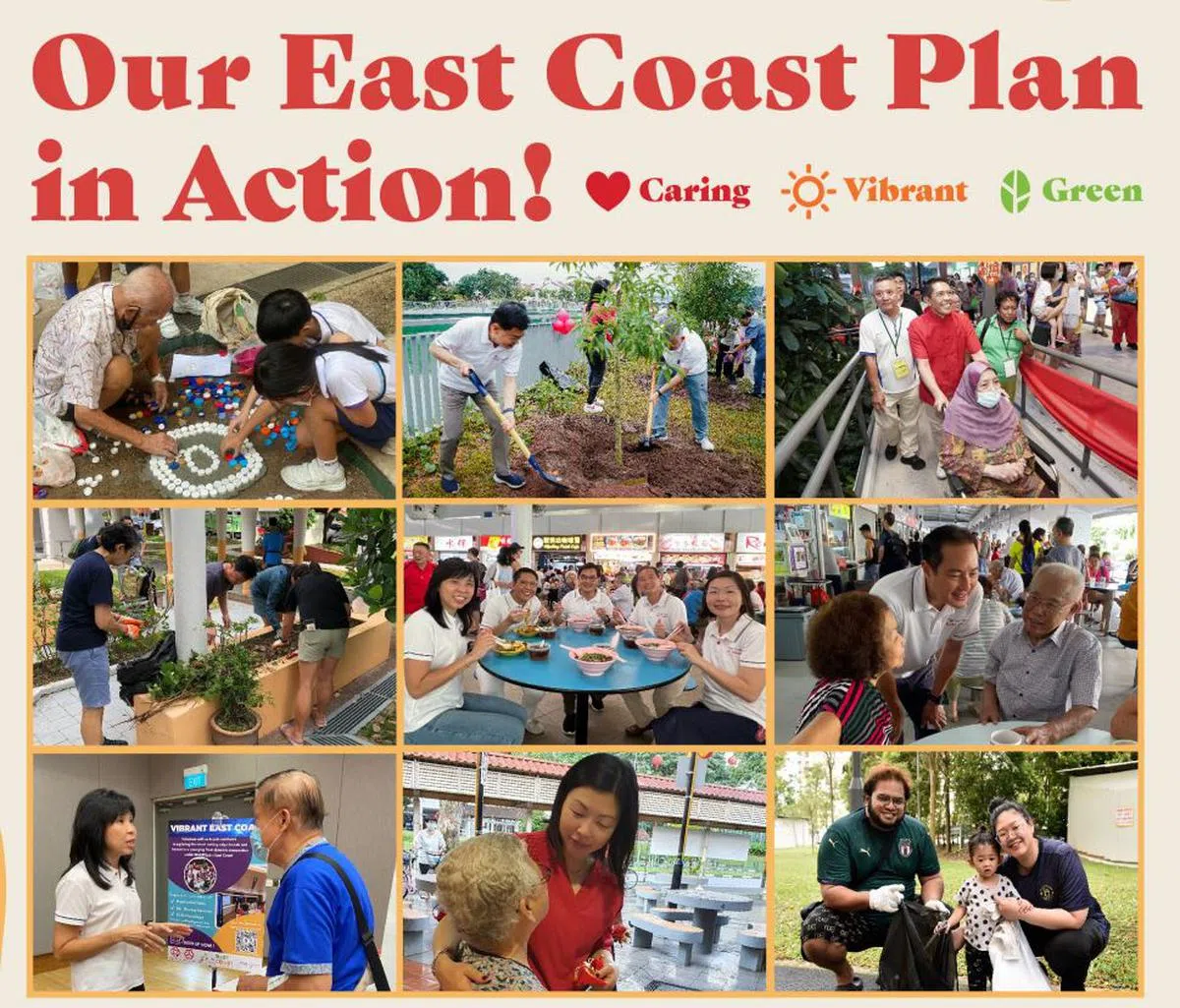 东海岸市镇理事会出版了一份宣传册，概括介绍“东海岸计划”。（截图）