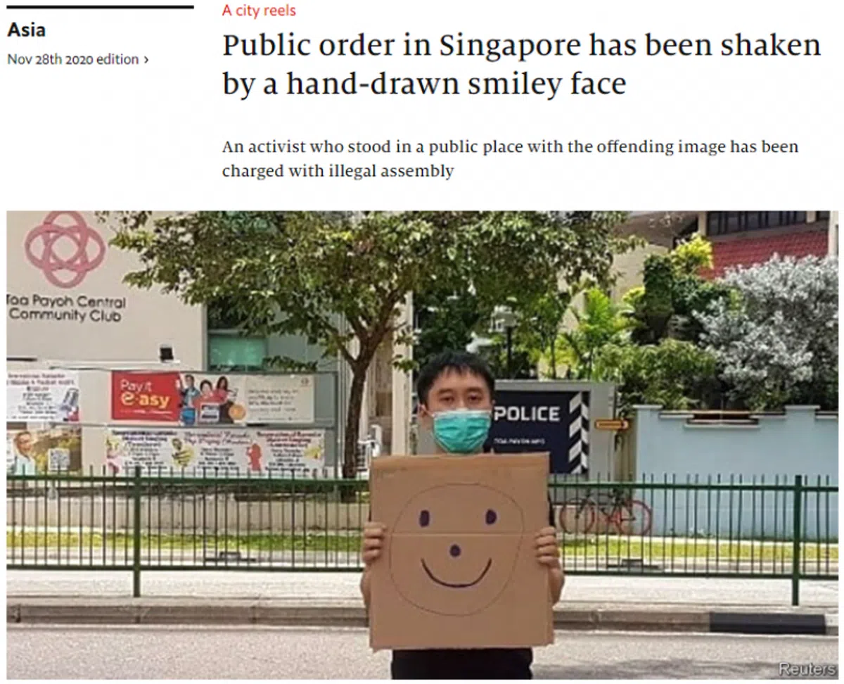  （《经济学人》官网截图） 