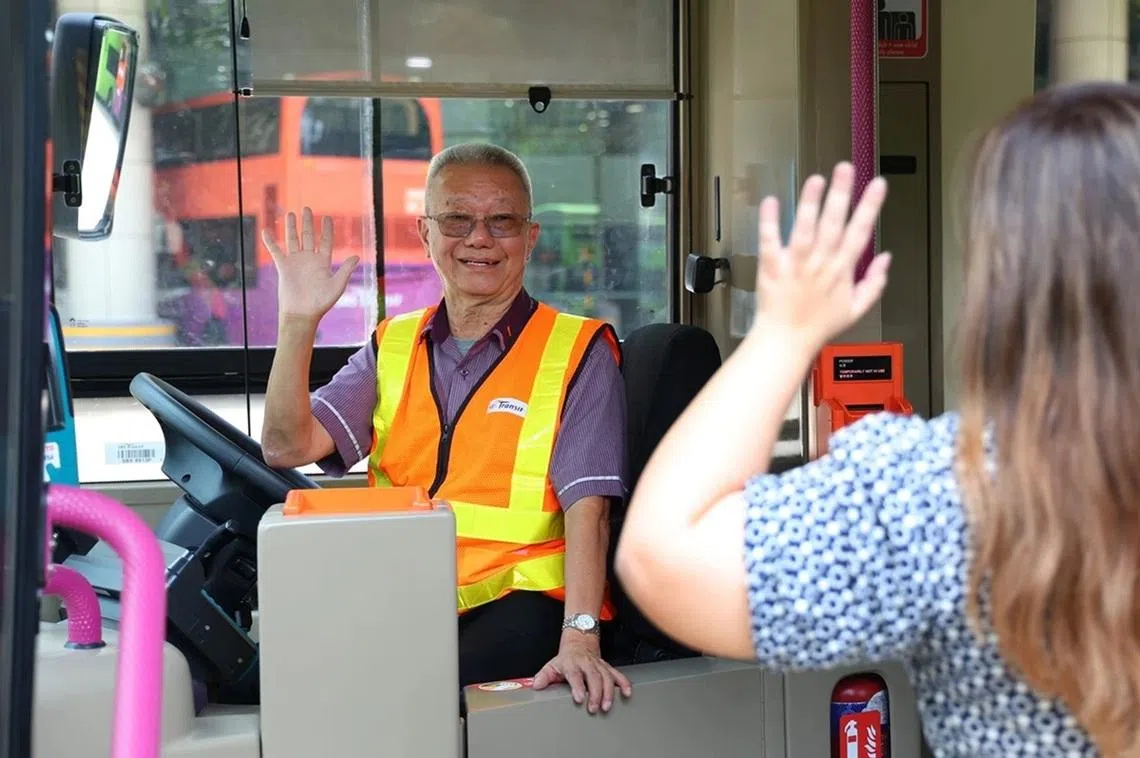 本地巴士公司的最高聘用年龄为75岁。