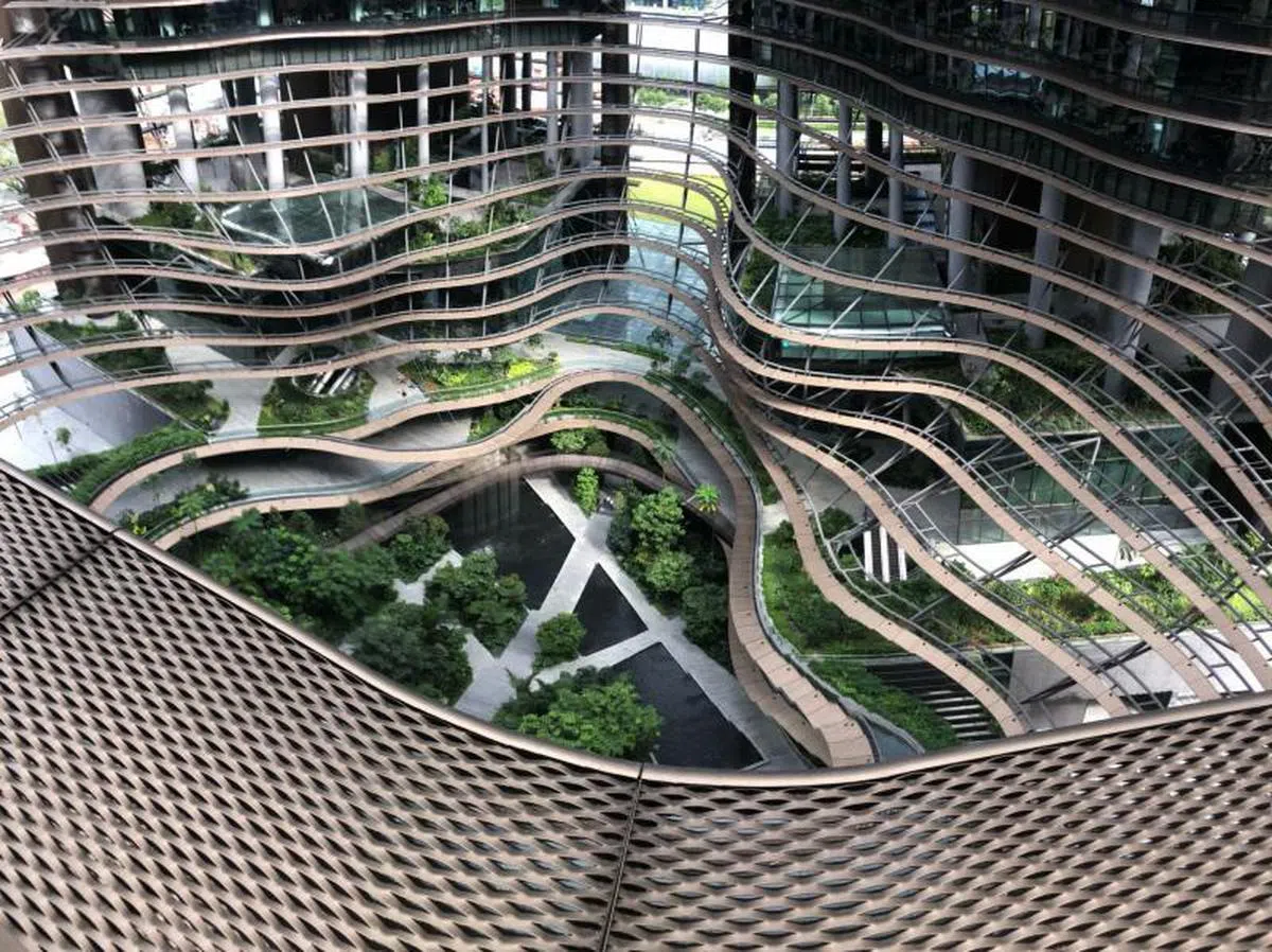  滨海盛景豪苑（Marina One Residences）公寓。（滨海盛景豪苑官网） 