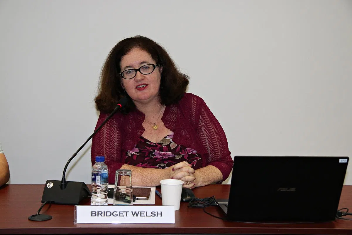  碧姬韦尔什（Bridget Welsh）教授。（互联网） 