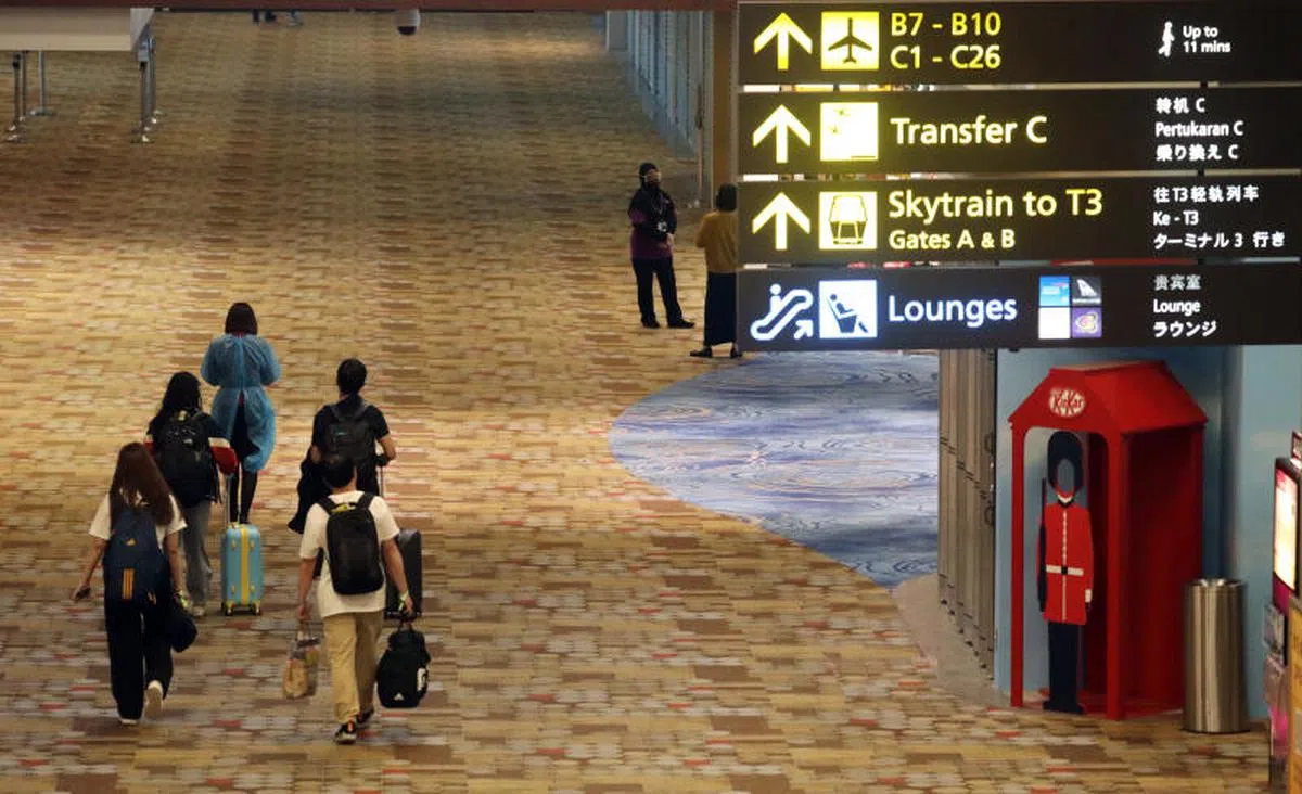 樟宜机场第一搭客大厦。（联合早报）