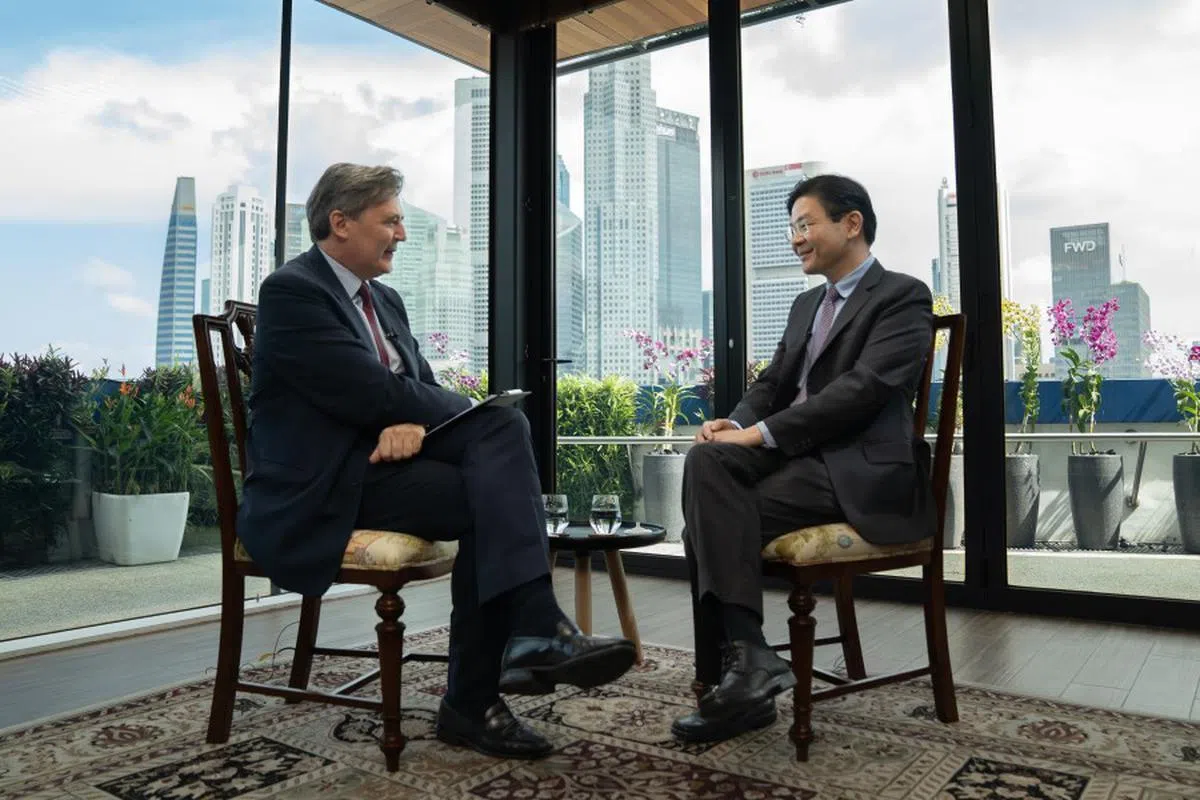 黄循财表示，当务之急是开始思考如何组织团队。（财政部提供）