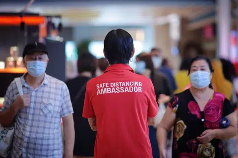 网民抛出隐忧：安全距离大使在新举措下是否“饭碗不保”？（海峡时报）