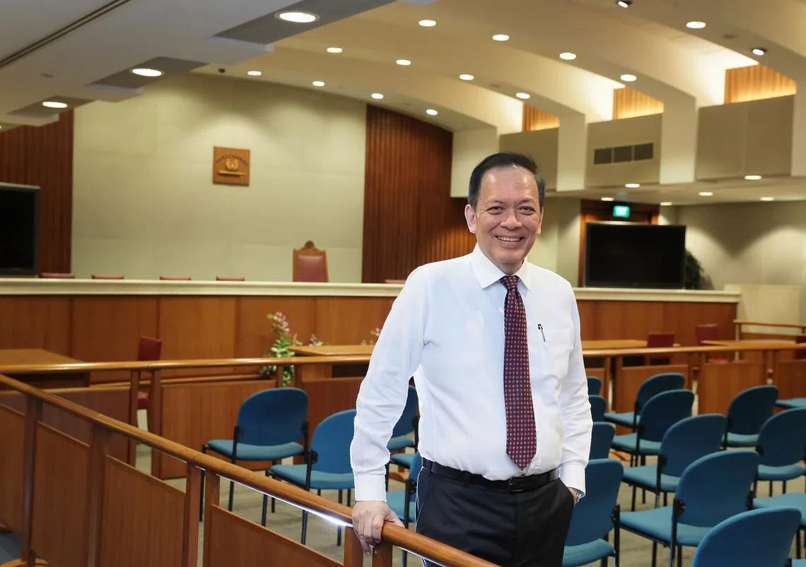 宣布引退的张有福是原国会副议长。（海峡时报）