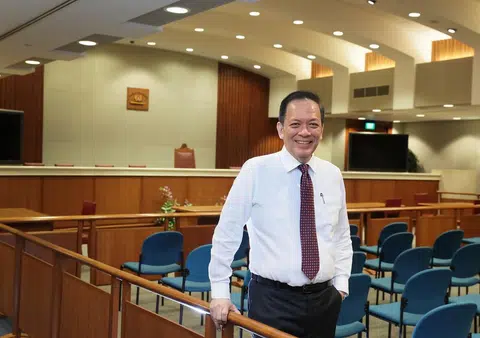 宣布引退的张有福是原国会副议长。（海峡时报）
