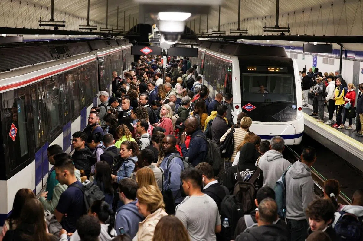 西班牙今年4月底发生大停电。（路透社）