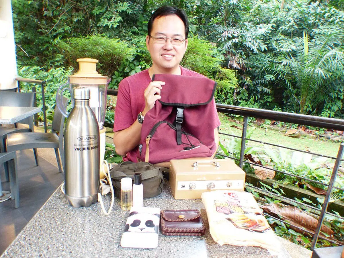  “淘宝大队”队长郑春林。（联合晚报） 