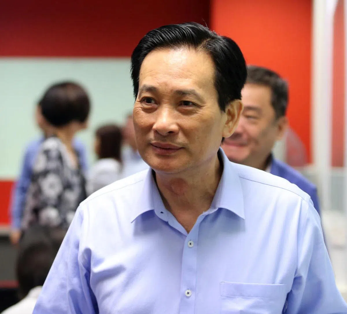  SMRT主席佘文民。（联合早报） 