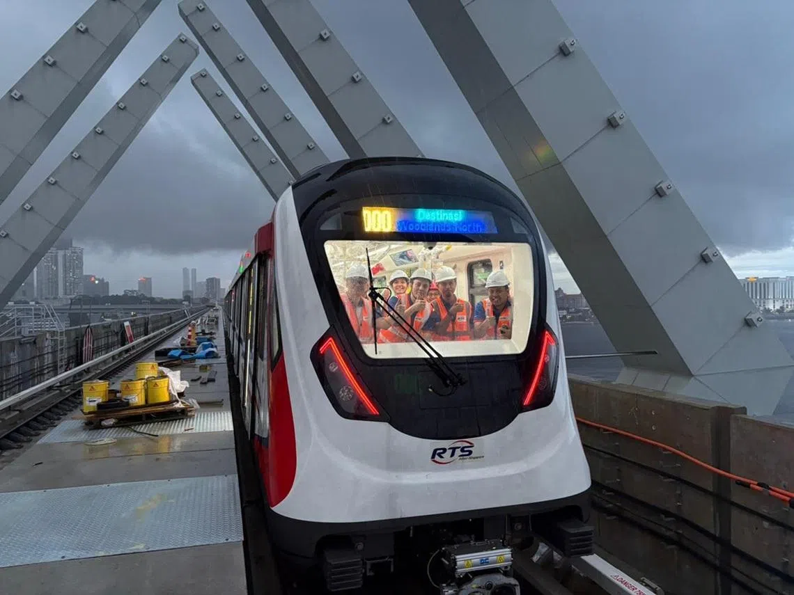 新柔捷运系统（RTS）预计今年底竣工，并计划明年1月1日正式通车。