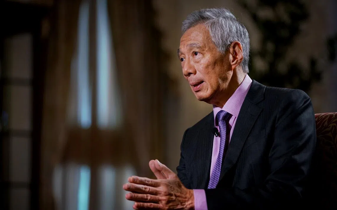 什么事情让李显龙总理在演讲中说了快要十遍？（通讯及新闻部提供）