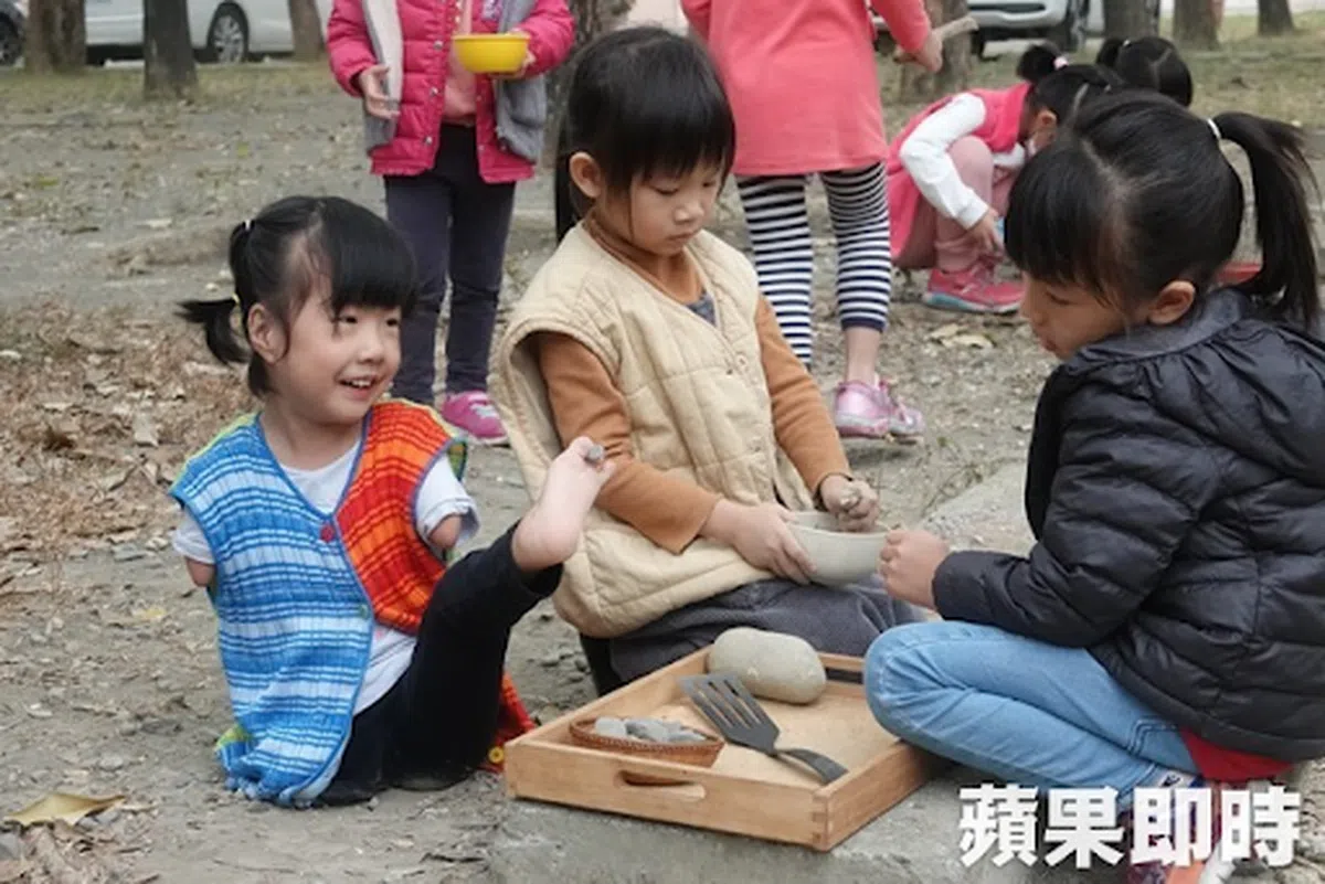  “单脚天使”徐又立最大的希望，就是能融入普通人的生活。（苹果日报 台湾） 