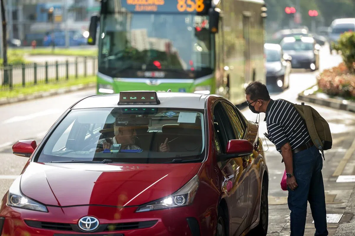设计对白：“你要去碧山？对不起，不顺路。”（联合早报）