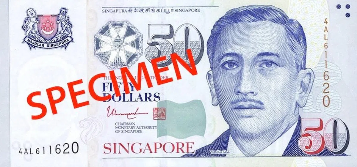  50新元纸钞。（互联网） 