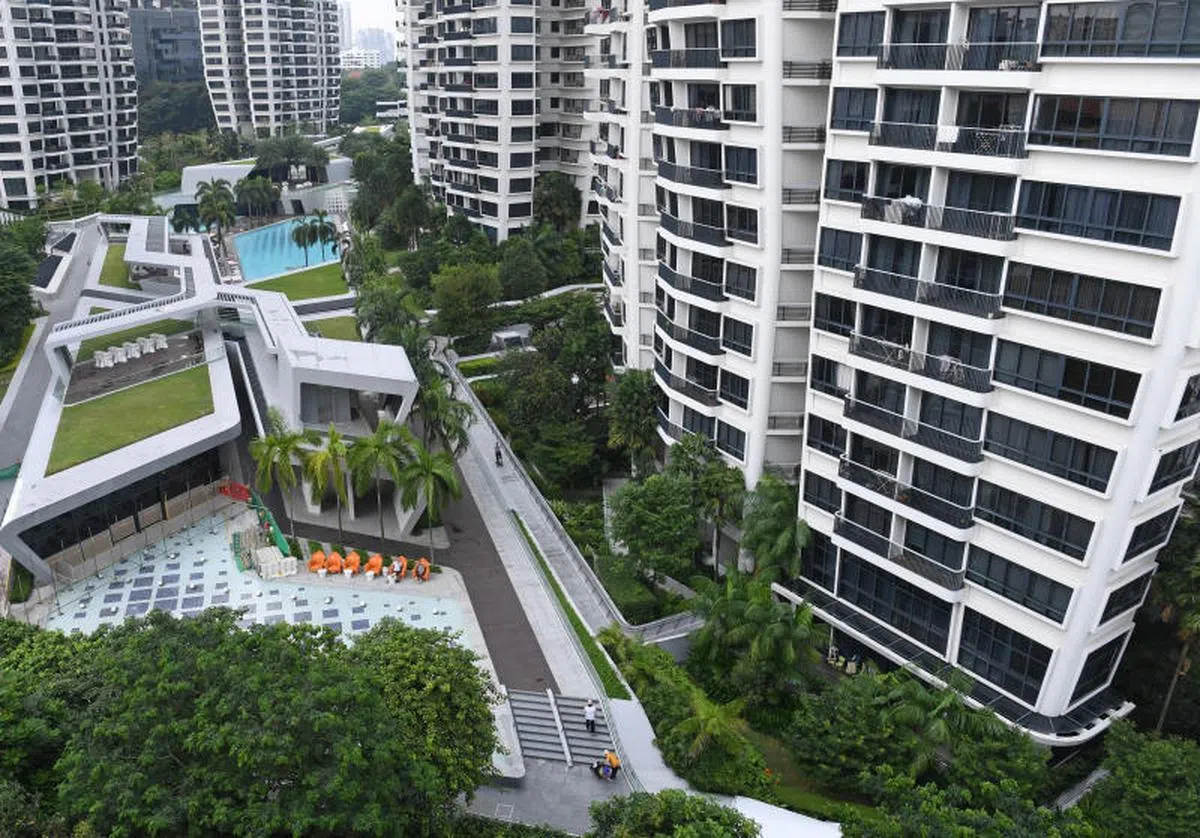  东陵——武吉知马地段最贵的公寓之一：丽敦豪邸（D’Leedon）。（海峡时报） 