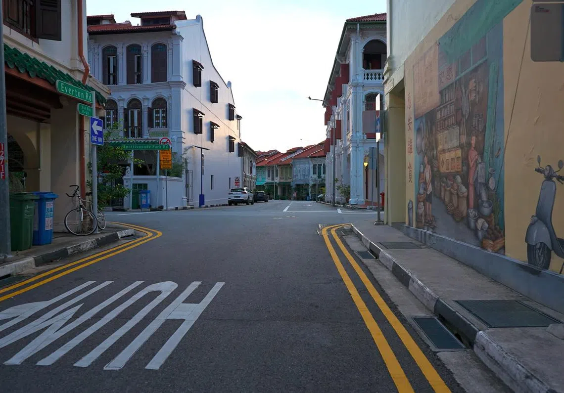 新加坡的艾弗顿路（Everton Road）获选为全球33条最酷的街道之一。（Discovery Walking Tours 截图）