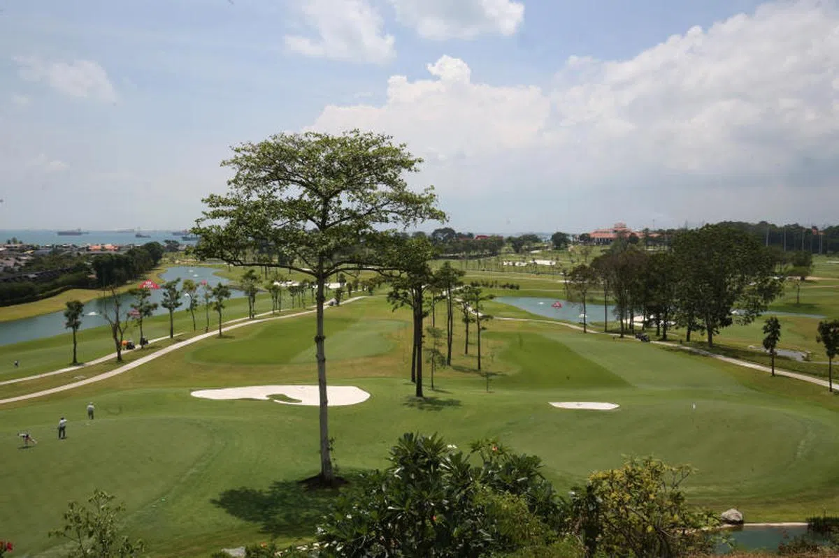  圣淘沙高尔夫球俱乐部新丹绒球场（New Tanjong Course）于2017年2月19日正式开幕。（联合早报） 