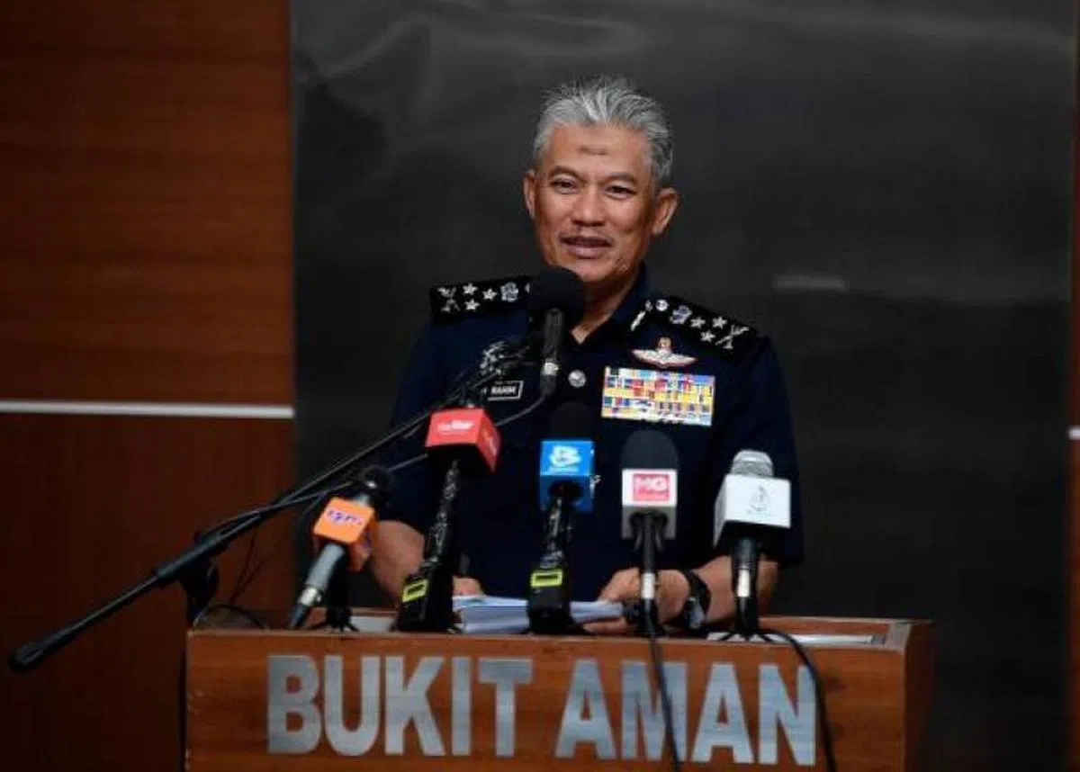  武吉阿曼内部安全及公共秩序局（KDNKA）总监阿都拉欣（Abdul Rahim Jaafar）。（太阳日报） 