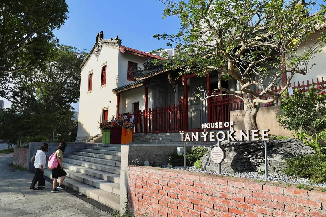 建于1882年至1885年之间的陈旭年宅修复后，11月1日正式对外开放。