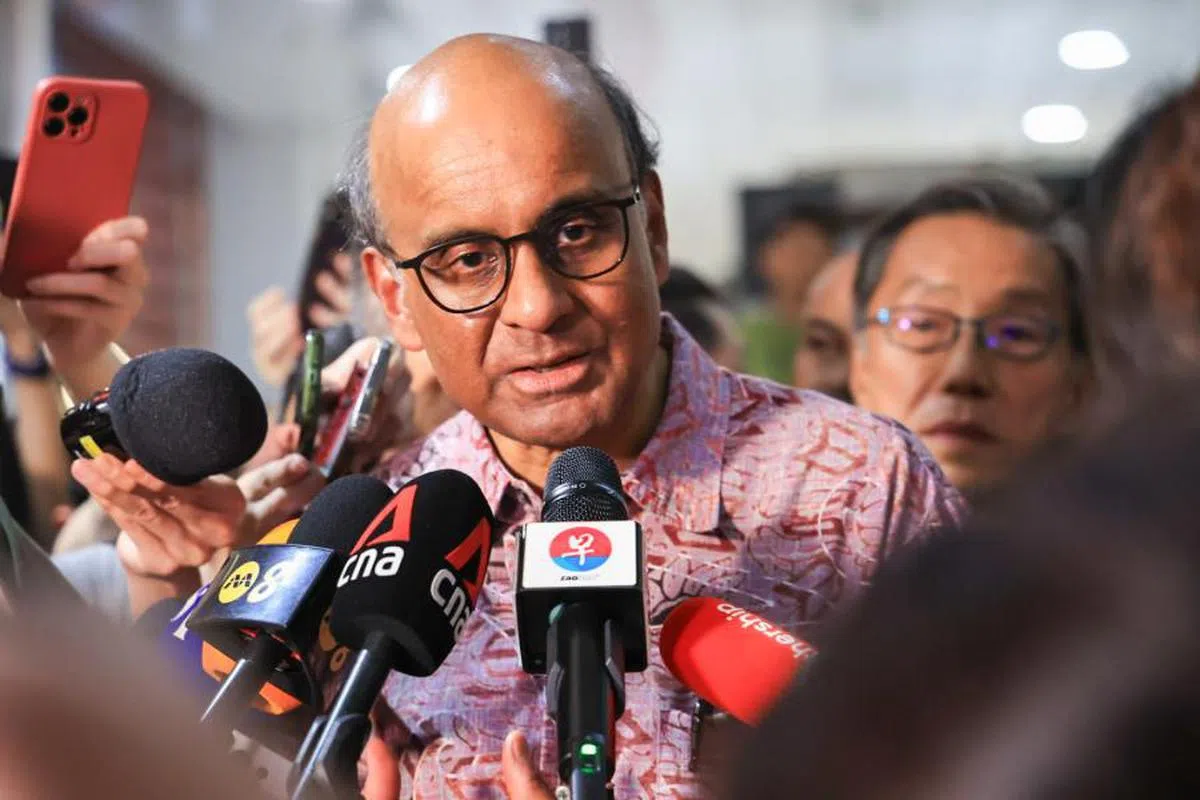 尚达曼在9月1日总统选举当选新加坡下一任总统。（联合早报）