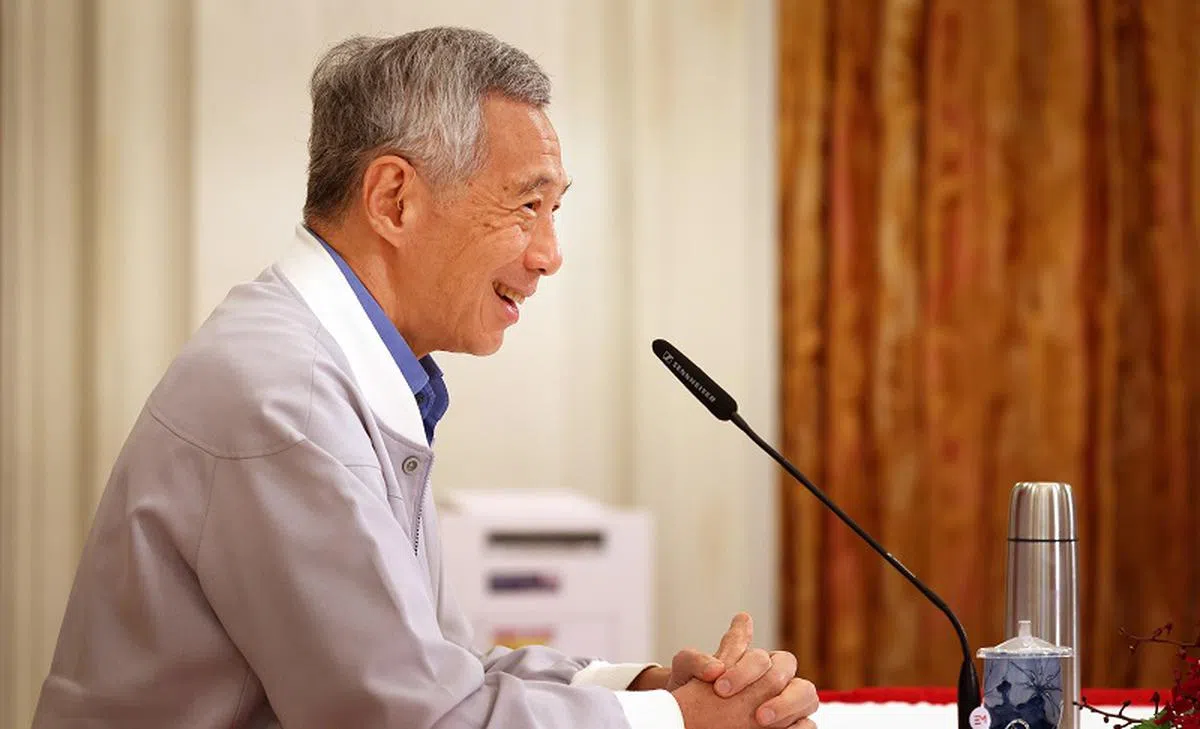  李显龙总理。（通讯及新闻部） 