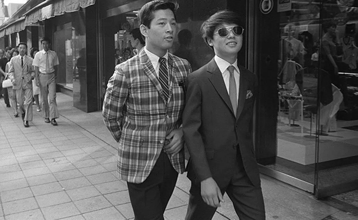  60年代的日本街头。（互联网） 