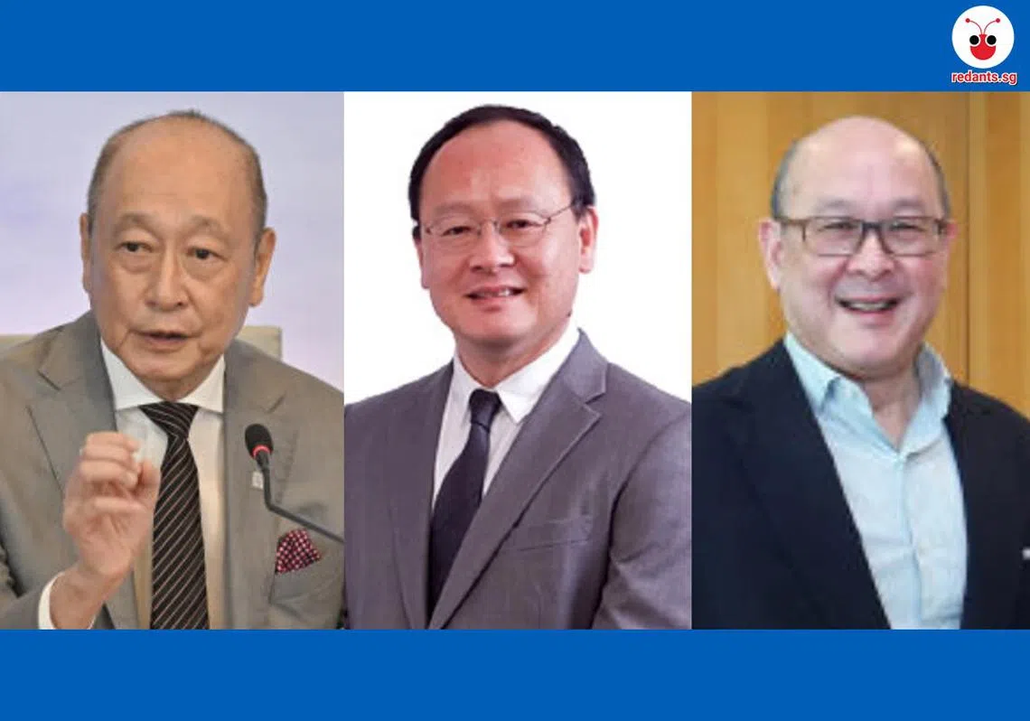 黄祖耀的三个儿子，黄一宗、黄一超、黄一林。（大华银行/虎豹集团/商业时报）