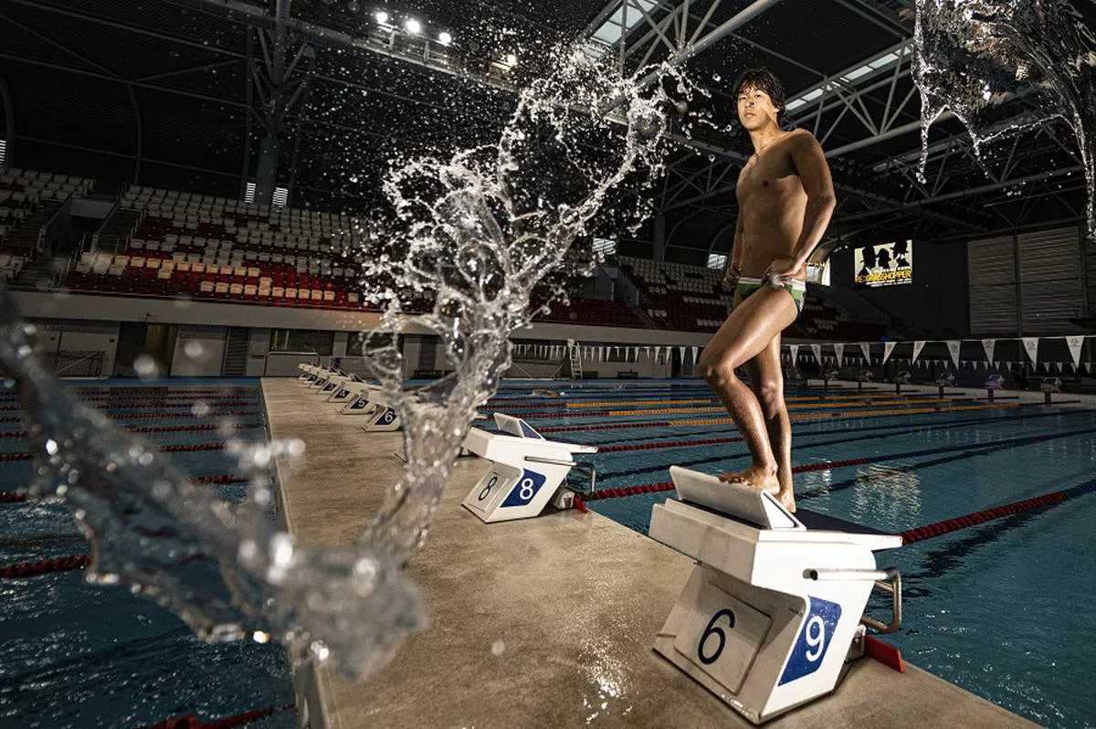 马哈比尔将在本届东运会中角逐50米、100米和200米蛙泳，以及混合泳接力赛等项目。（海峡时报）