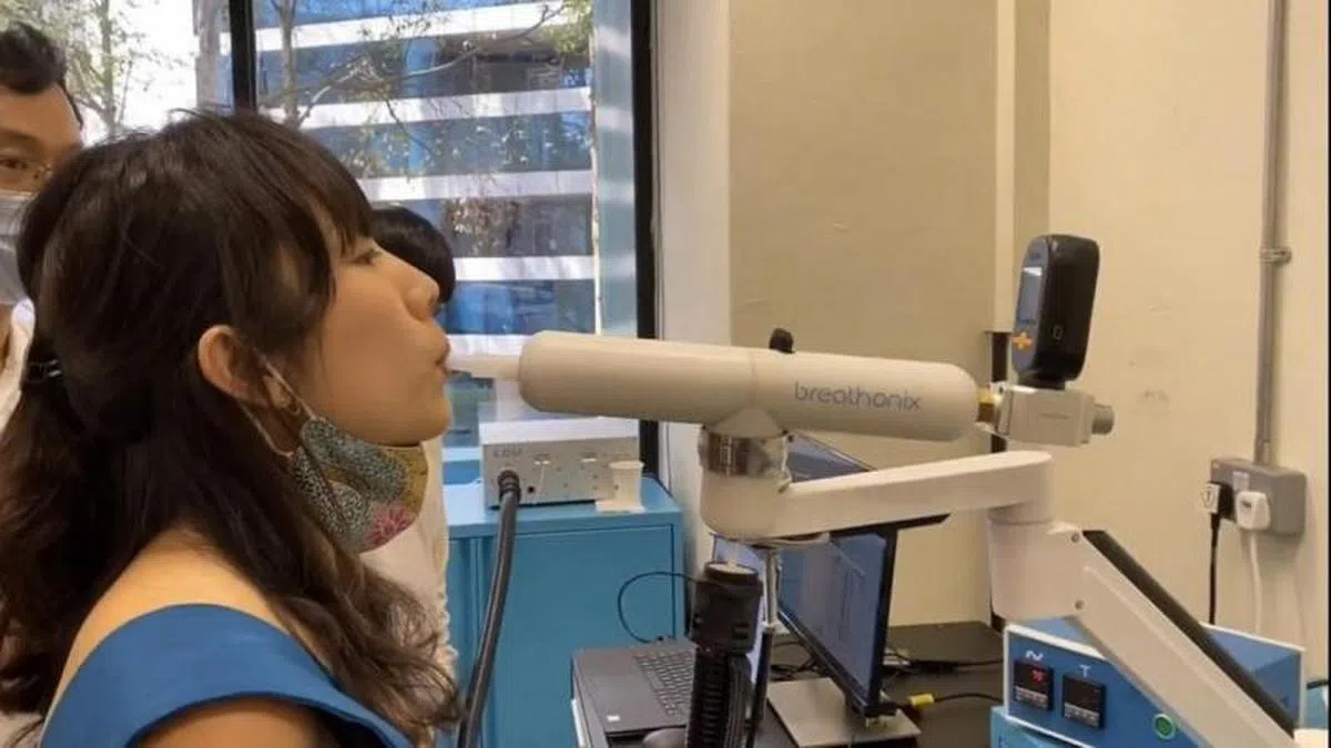  （截自《海峡时报》视频） 