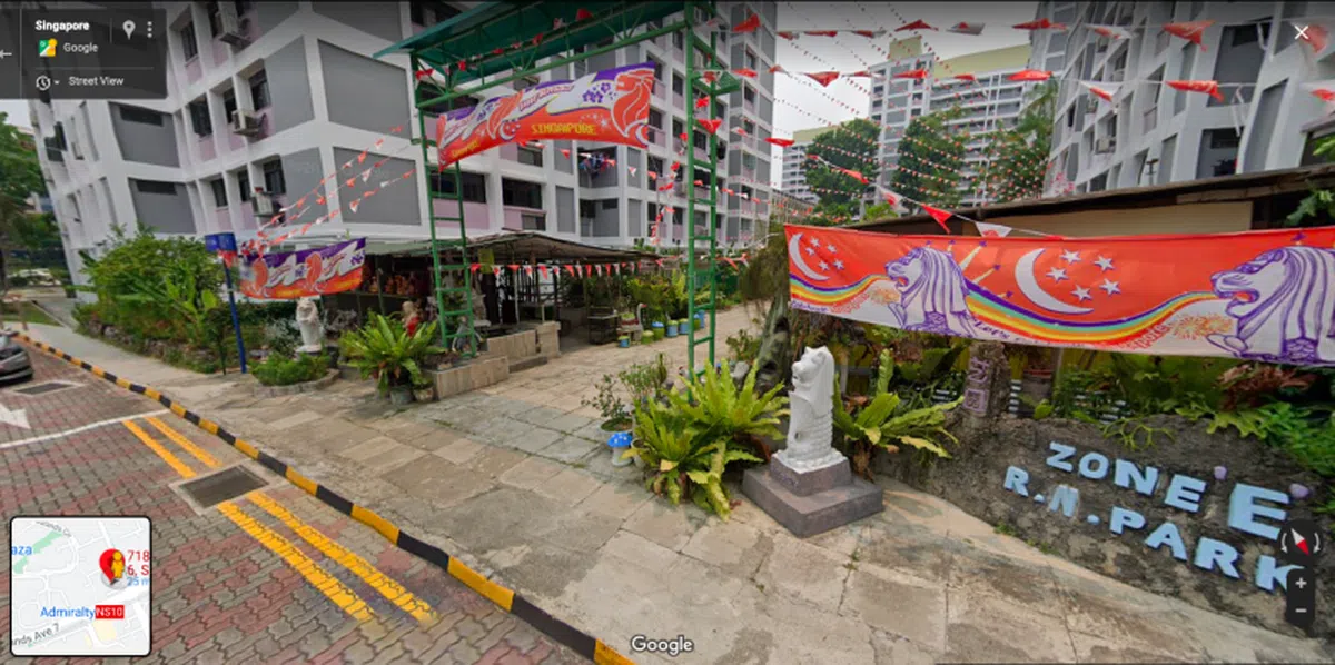  原本这里是只属于附近居民的秘密花园，现在红蚂蚁偷偷告诉你哦。（谷歌地图截图） 