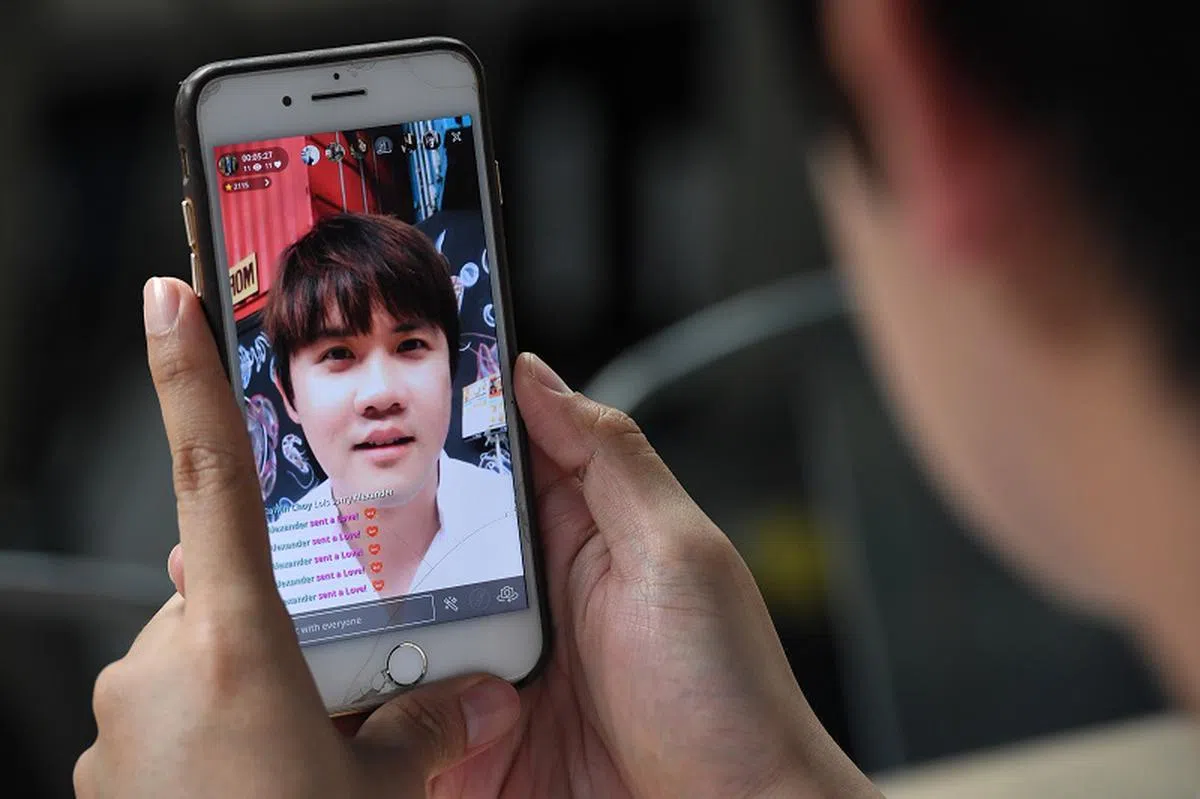 专家指出，网红一般需要差不多两年才能取得收支平衡。（海峡时报示意图）