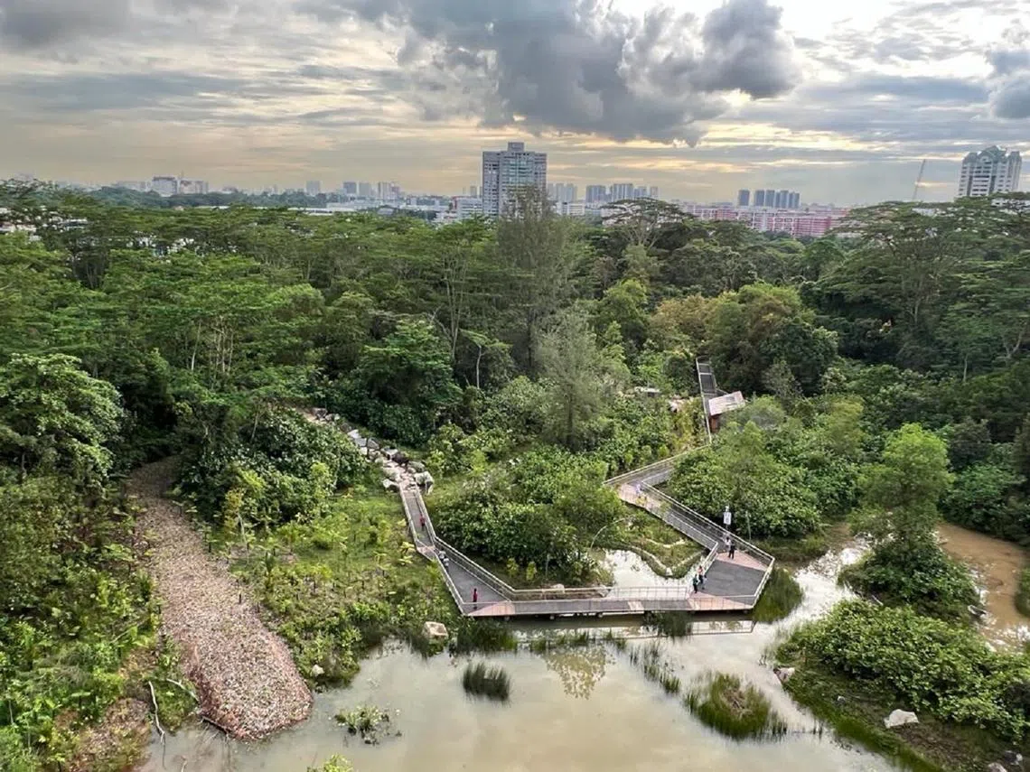 射靶场自然公园。（叶孝忠摄）