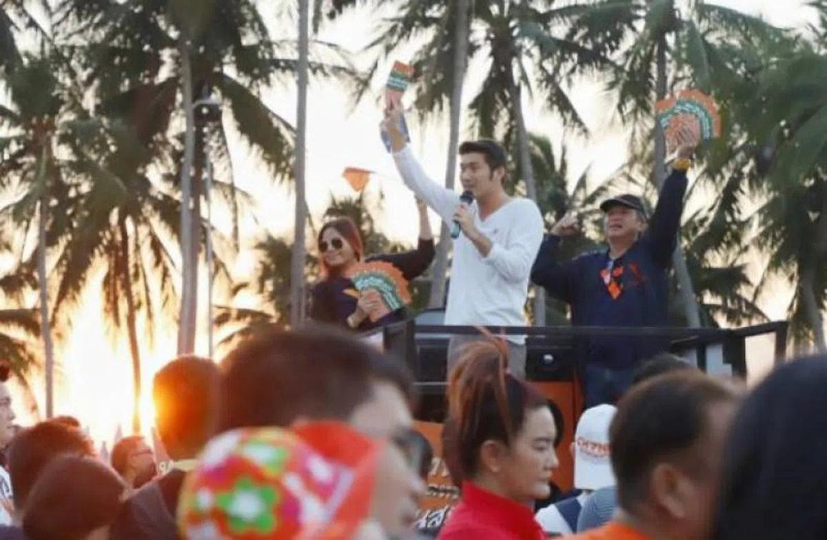  未来前进党党魁塔纳通（Thanathorn）。（塔纳通面簿） 