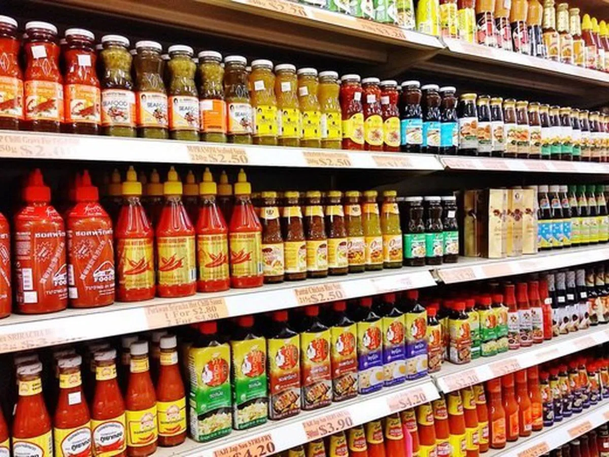  令人眼花缭乱的各式酱料。（Springtomorrow） 