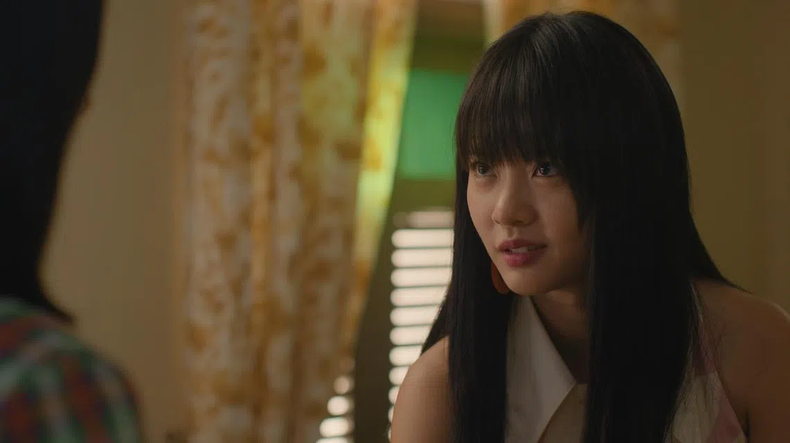 《小娘惹之翡翠山》的张安娜角色，坏心眼又诡计多端。（新明日报）