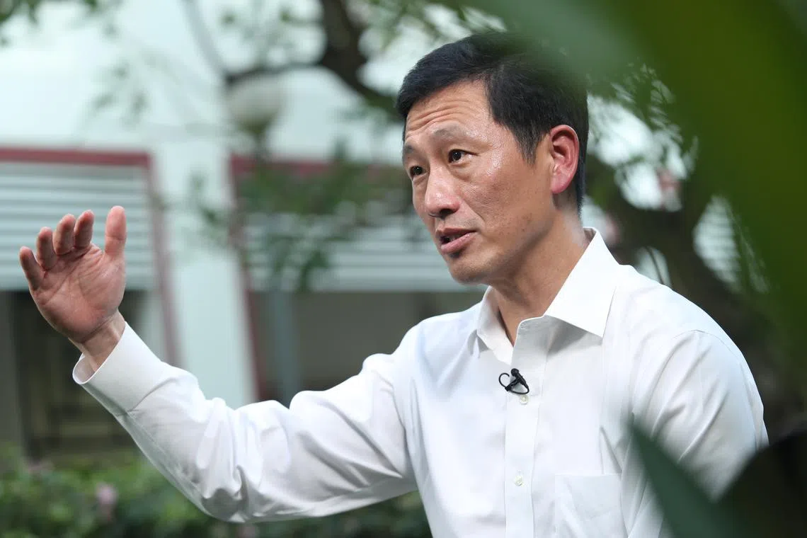 教育部长王乙康。（联合早报）