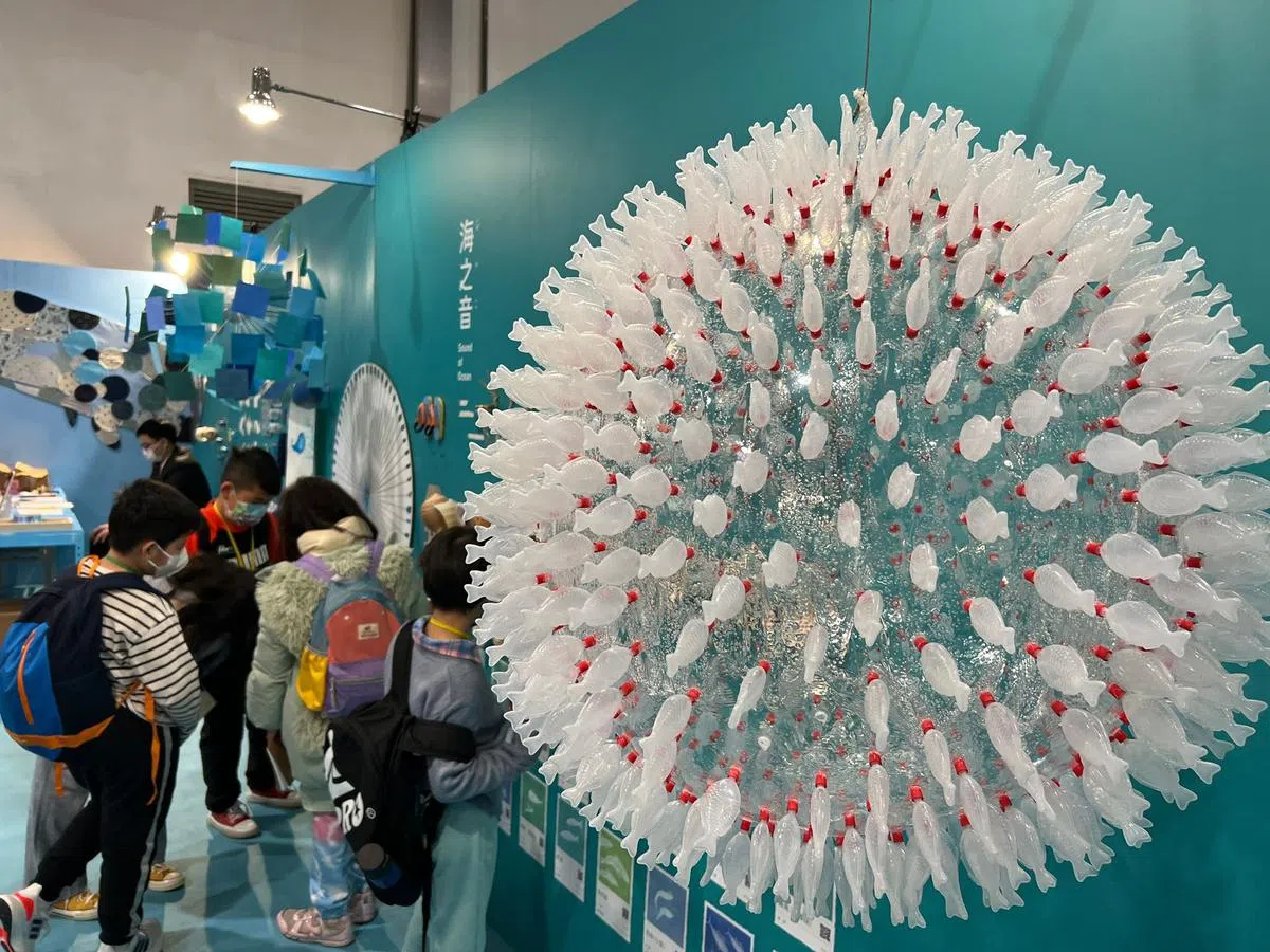 儿童主题馆海泱泱。（叶孝忠摄）